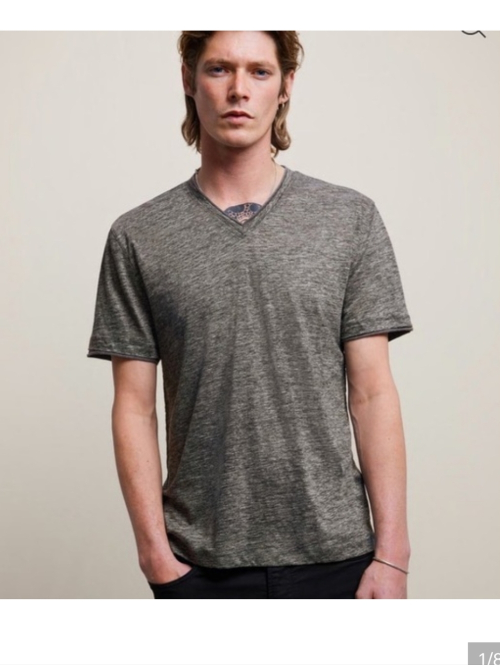John Varvatos Wooster Linen Shirt